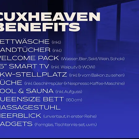 Apartamento Cuxheaven - Modernes Studio-apartment Direkt Am Mit Pool, Sauna Und Massage Cuxhaven